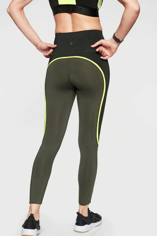 ATHLETA Spar Color Block 7/8 Tight