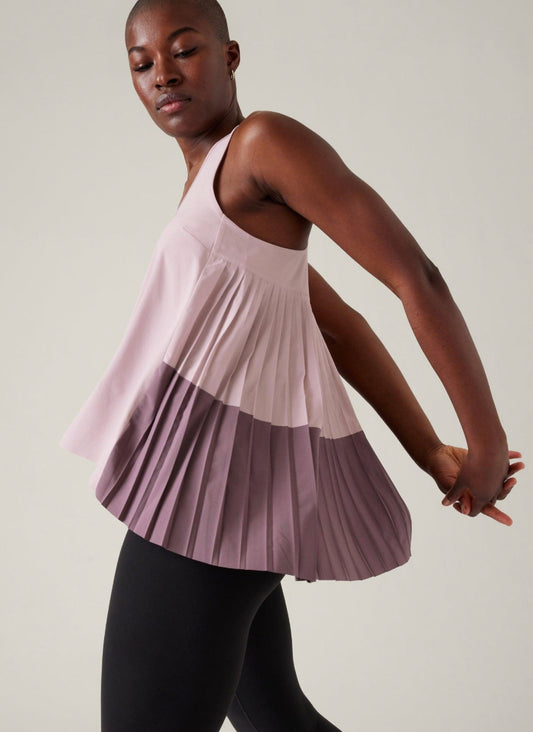 ATHLETA Swing Forward Pleated Tank XS,S,M,L, XLarge New! (A1)