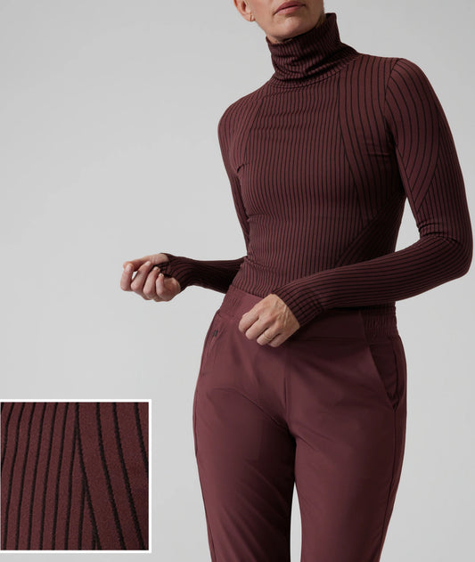 ATHLETA Flurry Endeavor Turtleneck, XL NEW! B1