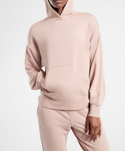 ATHLETA Balance Hoodie, Mauve, Large petite New! B12