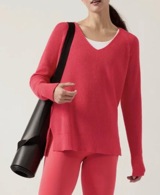 ATHLETA Refined Hanover Sweater NEW! XS B3
