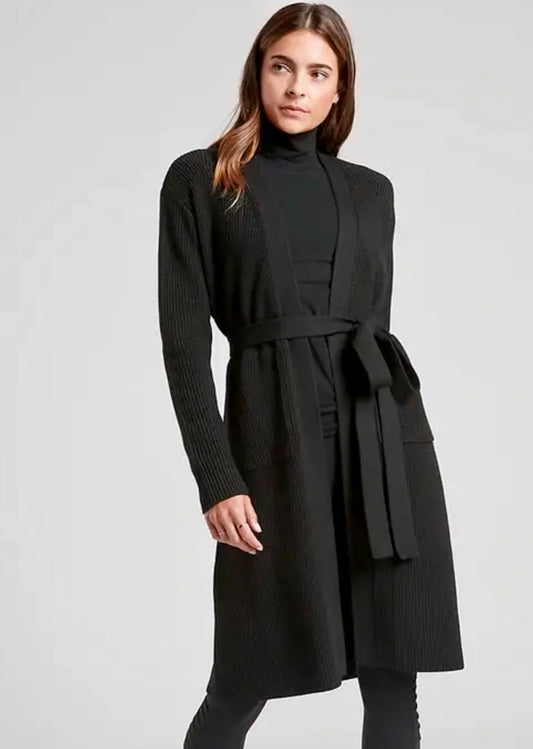 ATHLETA Scenic Wrap, Black, Medium New! B1