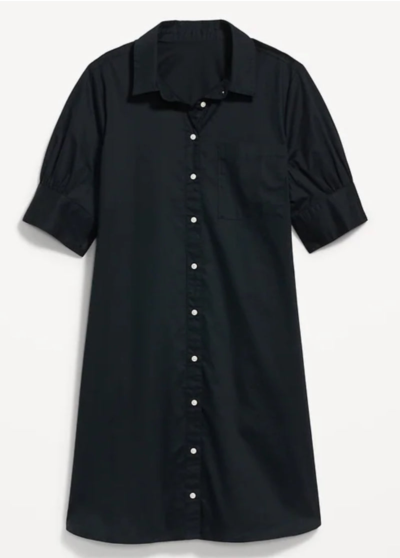 OLD Navy Short Sleeve Shirt Dress