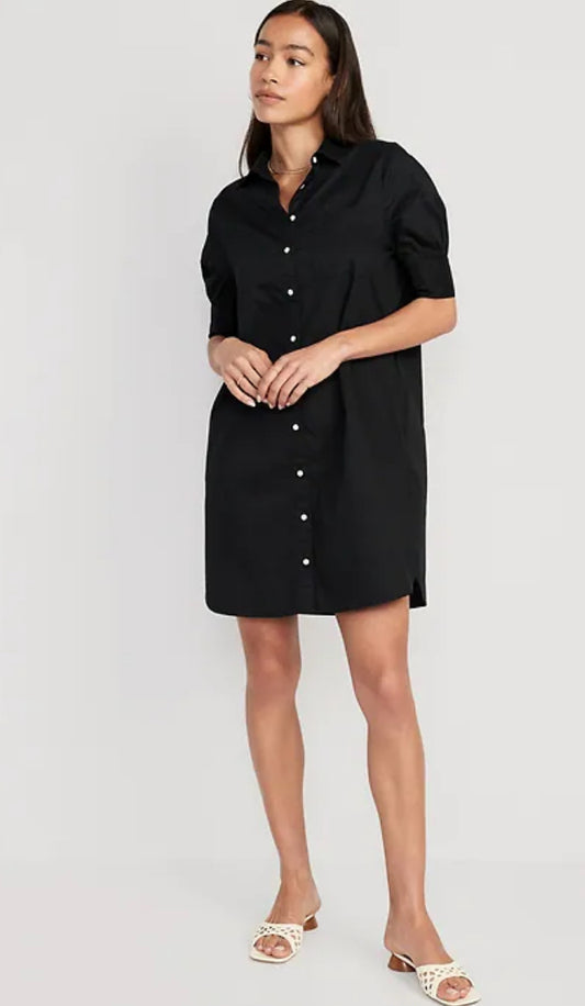OLD Navy Short Sleeve Shirt Dress