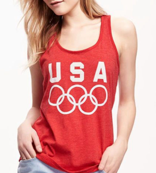 OLD Navy Summer Olympics Tank Top, Small New! B13