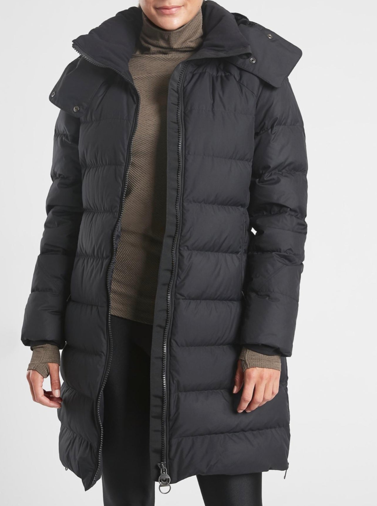 ATHLETA Downtown Parka, Black