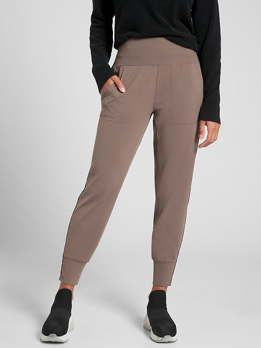 ATHLETA Venice Velvet Stripe Jogger