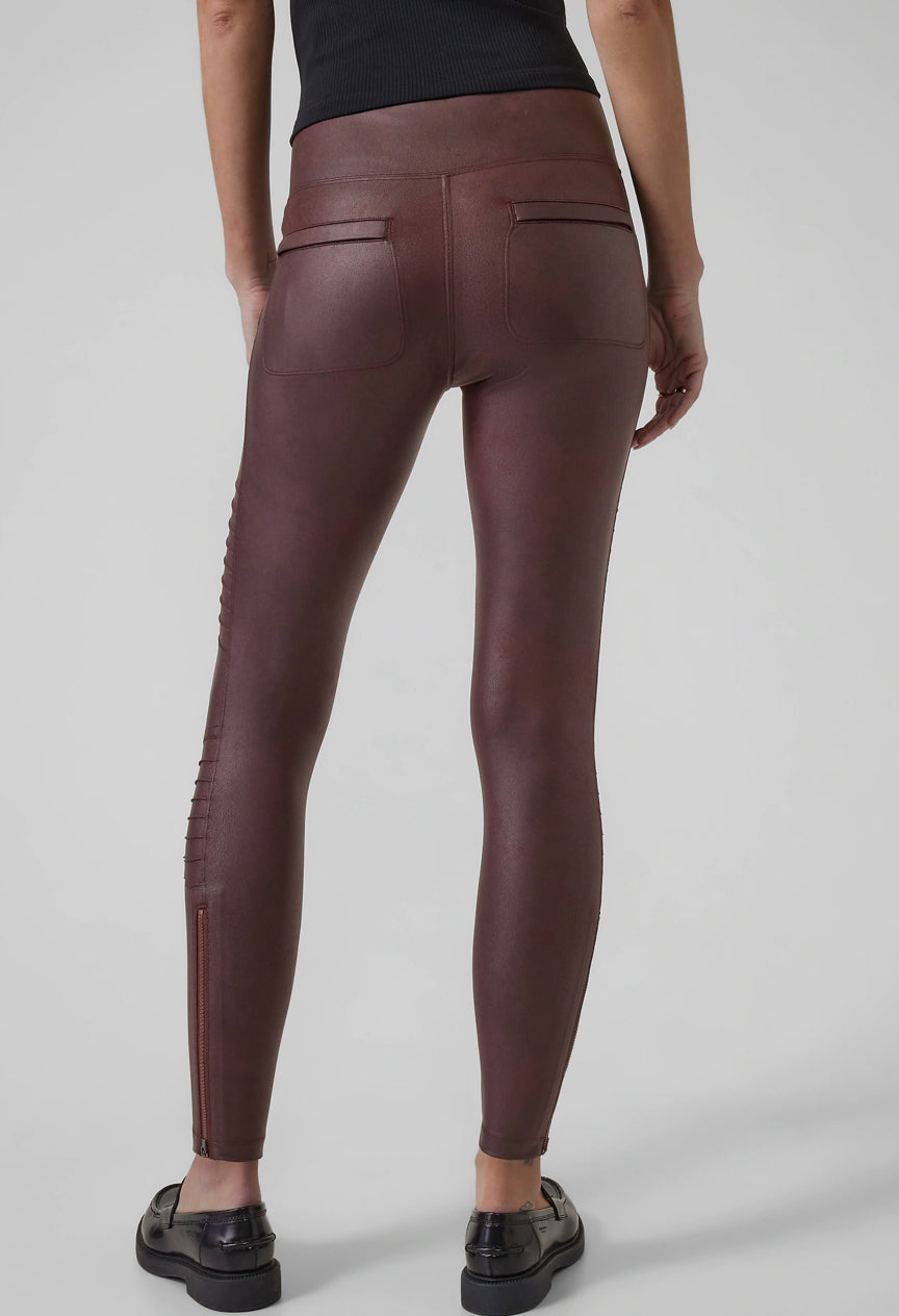 Athleta Delancey Gleam Tight NWT M  Clothes design, Leather pants, Tights
