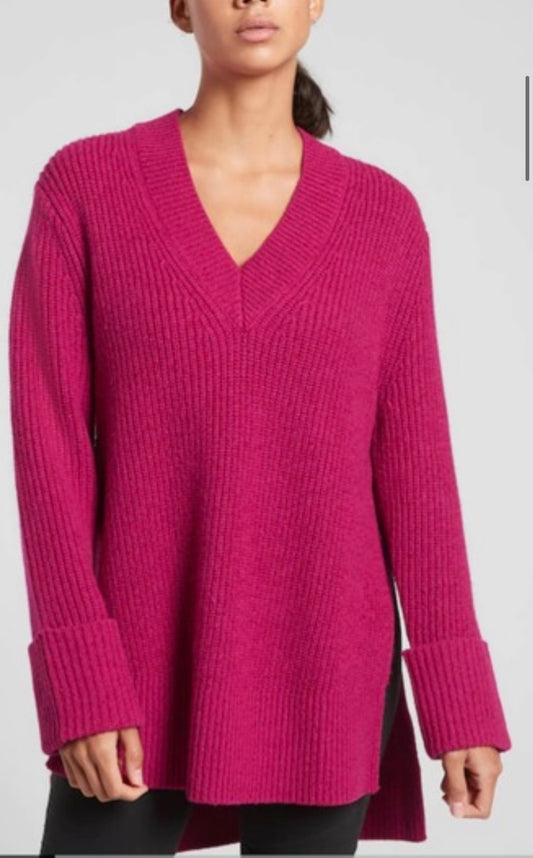 ATHLETA Shasta V-Neck Sweater