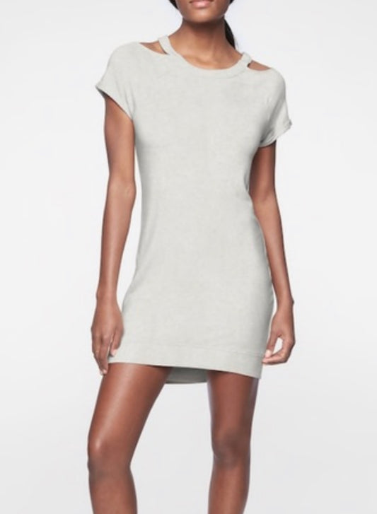 ATHLETA Shala Cold Shoulder Dress, Medium Tall NEW!