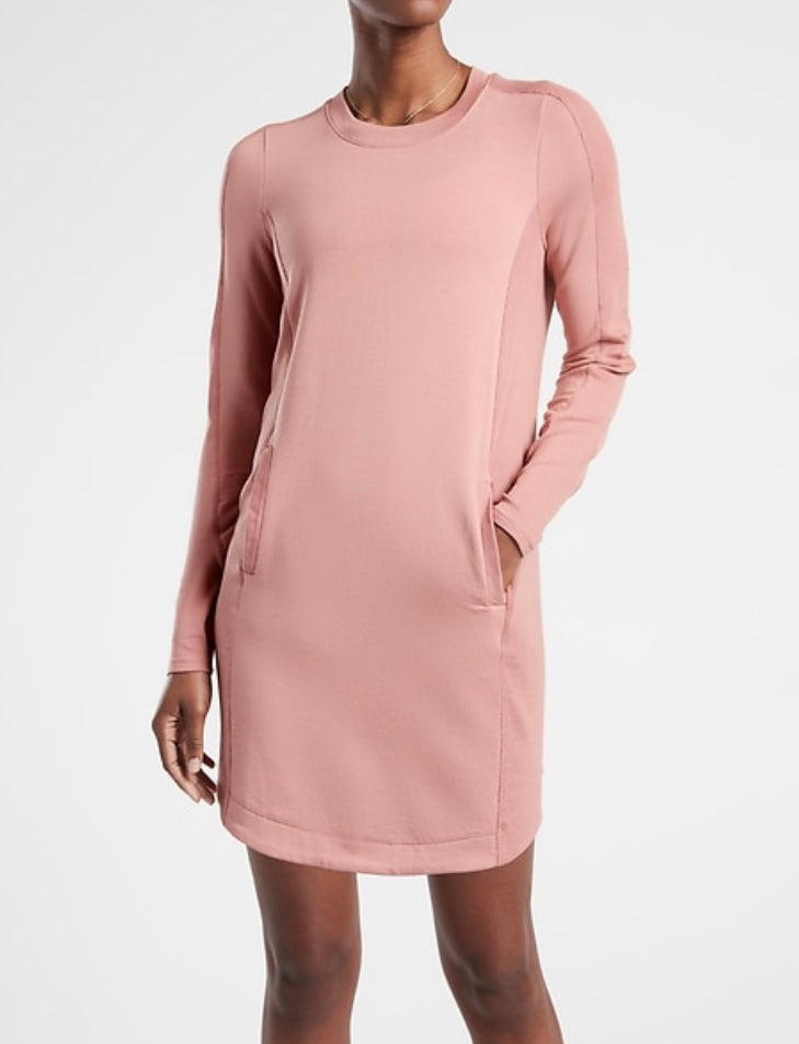 ATHLETA Balance Dress, Rose, Large New! B12