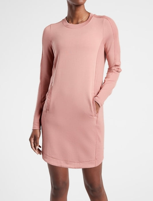 ATHLETA Balance Dress, Rose, Large New! B12
