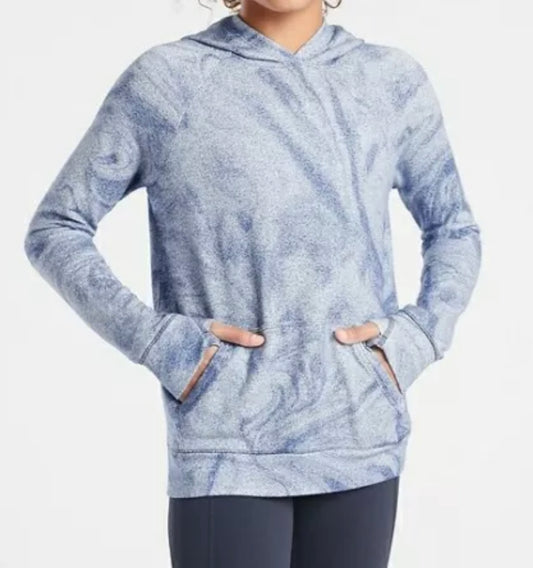 ATHLETA GIRL In Your Element hoodie 2.0 Navy Milky Way