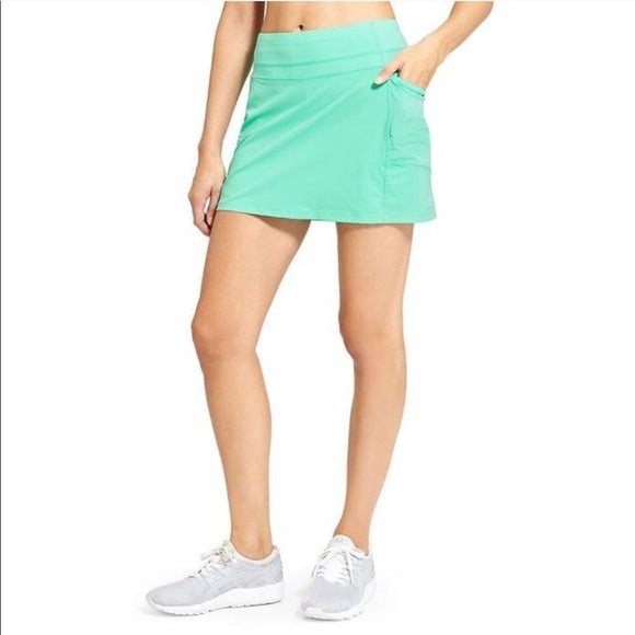 ATHLETA Tropical Plunge Skort, Turquoise