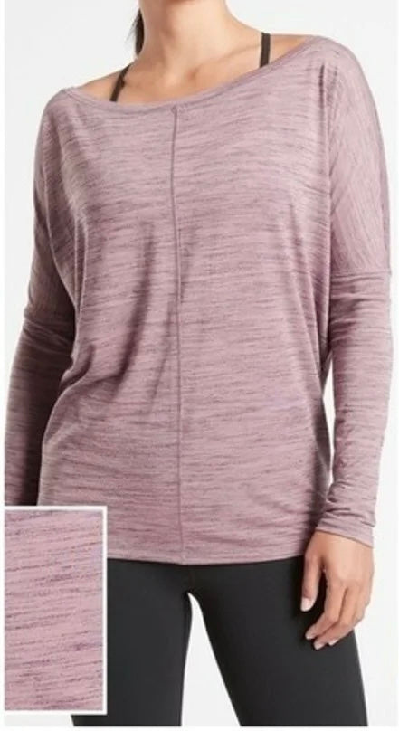 ATHLETA Essence Flow Top, Large New! B9