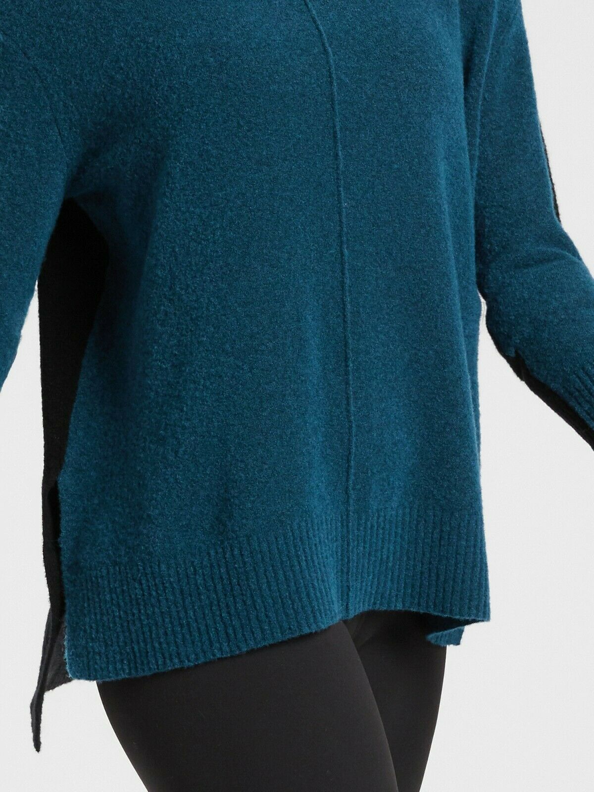 ATHLETA Transit Colorblock Turtleneck Sweater
