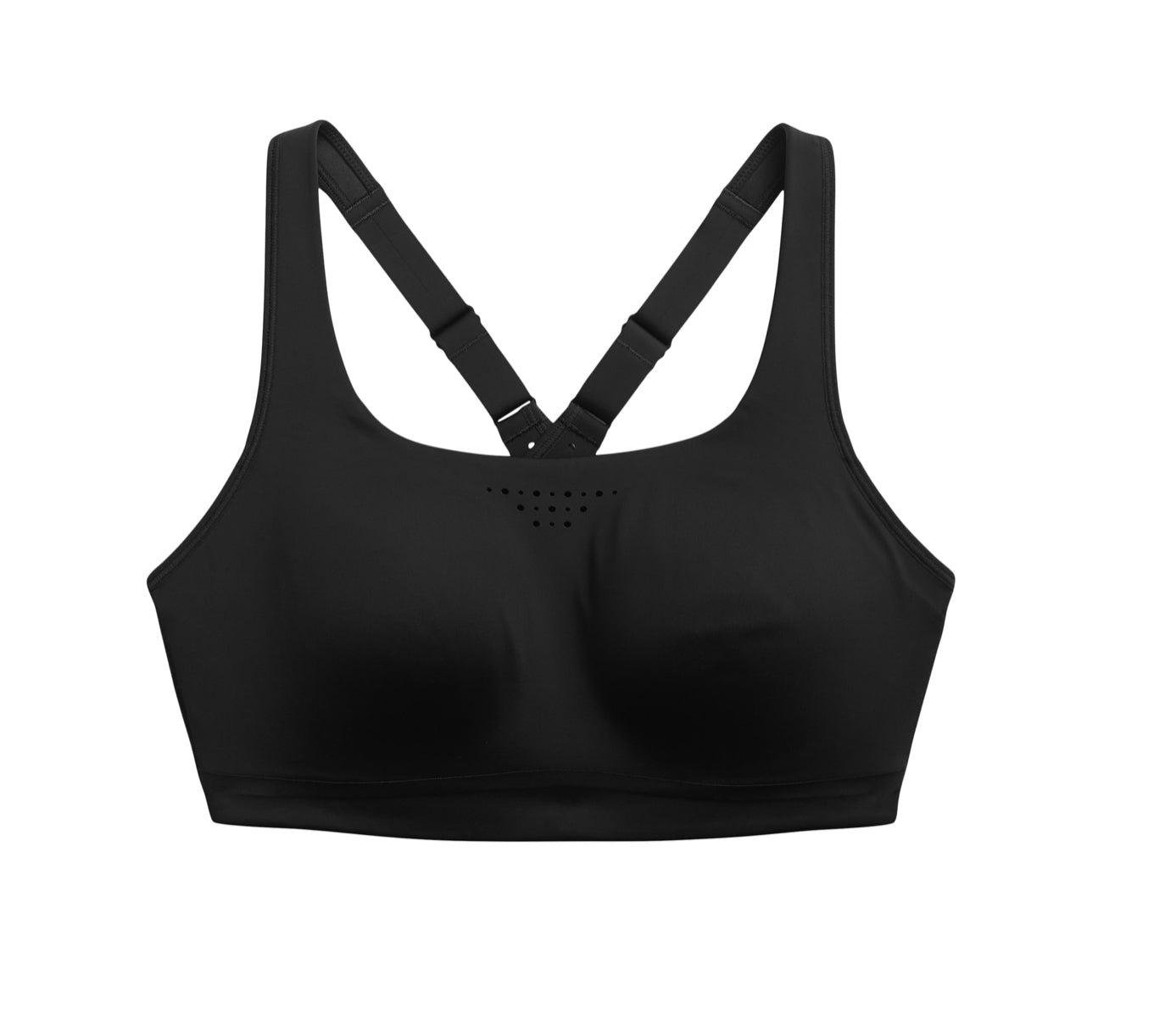 Athleta Advance Zip Front Bra Size 36DD Black NWT - $32 New With Tags -  From Rob