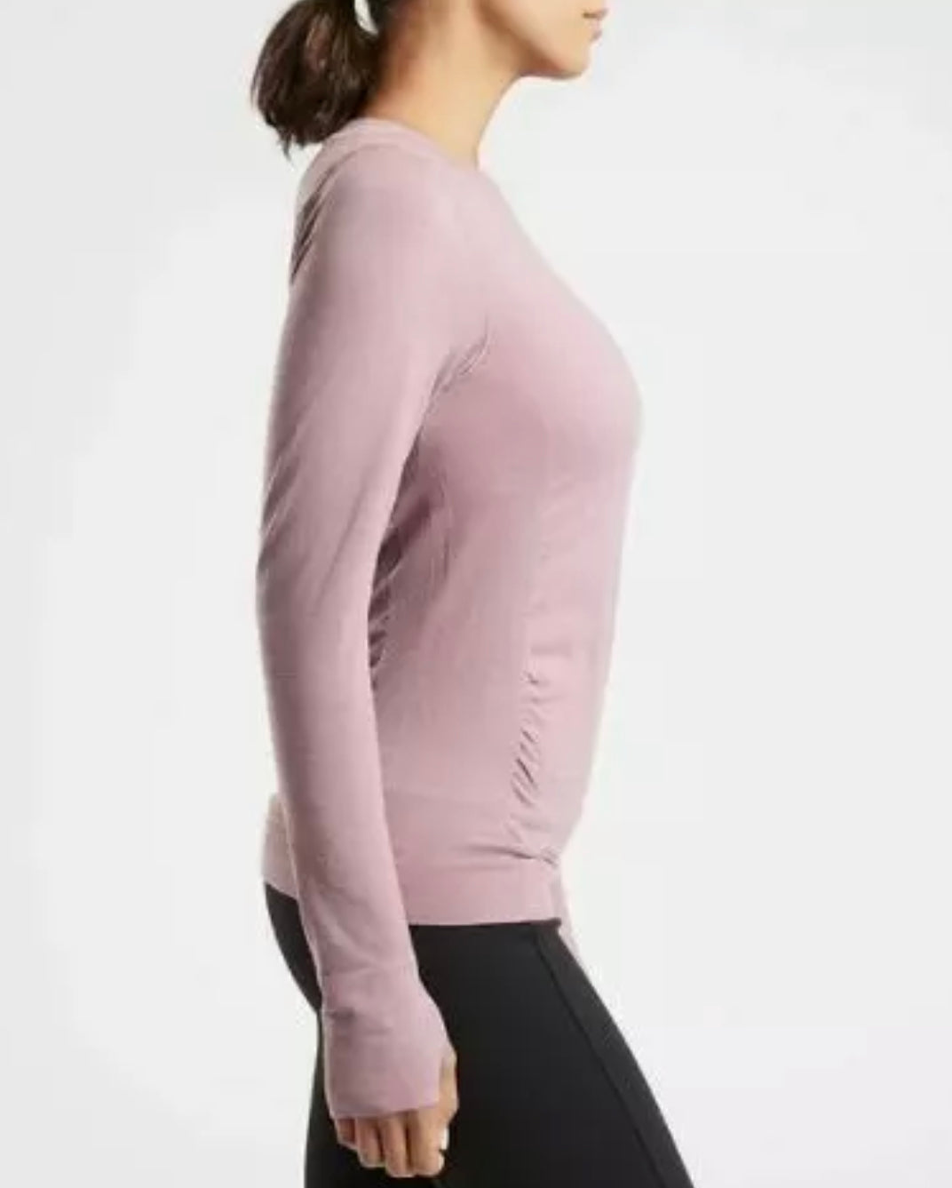 ATHLETA Foresthill Ascent Top, Flora Mauve, Large B10