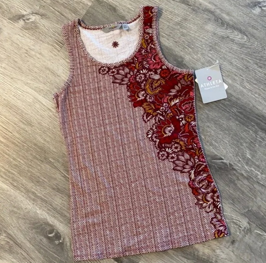 ATHLETA Primrose Tank, Printed