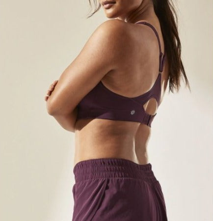 ATHLETA Advance Bra, Agate Purple