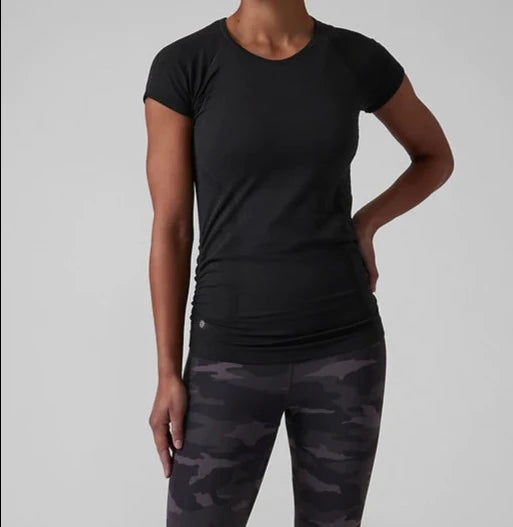 ATHLETA Speedlight Tee, Navy Blue