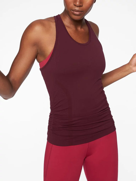 ATHLETA Speedlight Tank, Spiced Cabernet, Small NEW! (A2)
